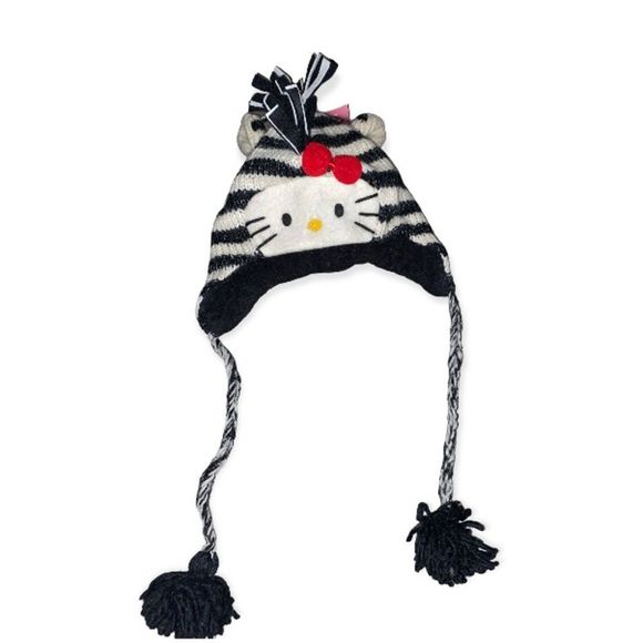 Delux Hello Kitty winter hat with mohawk - Picture 1 of 3